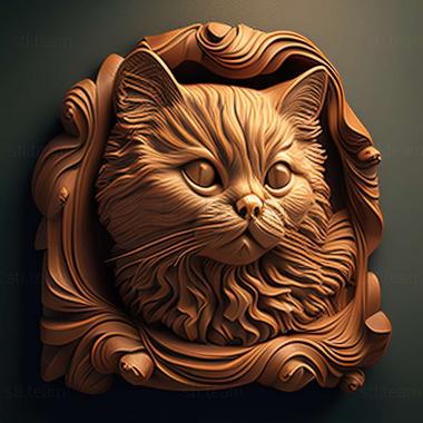 3D model kitty (STL)